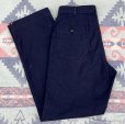 画像1: 70’s US NAVY Utility Trousers "Dark Blue" (1)
