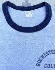 画像4: 60’s~ Champion Products 青霜降り Ringer Tee 染み込みプリント