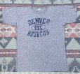 画像1: 80’s Champion NFL "Denver Broncos" 3段プリント 霜降りグレー88/12 Tee (1)