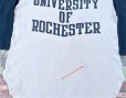 画像7:  1970’s~Champion "University of Rochester" 3段染み込みプリント Baseball Tee