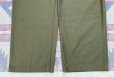 画像8: 60’s Dead Stock 初期型 ARMY OG107 Cotton Sateen Utility Trousers