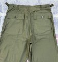 画像5: 60’s Dead Stock 初期型 ARMY OG107 Cotton Sateen Utility Trousers