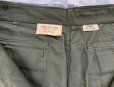 画像6: 60’s Dead Stock 初期型 ARMY OG107 Cotton Sateen Utility Trousers
