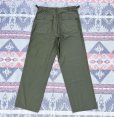 画像4: 60’s Dead Stock 初期型 ARMY OG107 Cotton Sateen Utility Trousers