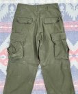 画像8: 60’s US ARMY Temperate Combat Trousers (Rip Stop Model) 34x33