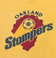 画像4: 70’s Champion "Oakland Stompers" 染み込みプリント T-Shirt (L)