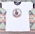 画像1: 70’s~ Champion "U.S. Olympic Training Center"染み込みプリントRinger Tee (1)