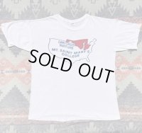 70’s Champion 染み込みプリント T-Shirt (XL)