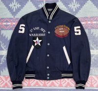 60’s~ US ARMY 2nd Infantry Division Cotton Varsity Jacket