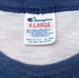 画像2: 80’s Champion 染み込みプリントRinger Tee
