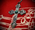 画像1: Bell Trading Post Vintage Silver Cross Necklace (1)