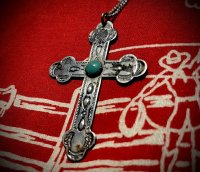 Bell Trading Post Vintage Silver Cross Necklace
