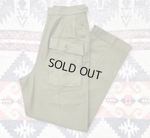 画像1: 50’s~ US Armed Force Women’s OG107 Cotton Sateen Utility Trousers