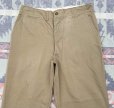画像3: WW2 ARMY M-45 Cotton Khaki Chino Trousers (36x31)