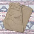 画像1: WW2 ARMY M-45 Cotton Khaki Chino Trousers (36x31) (1)