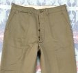 画像4: 1941’~Dead Stock ARMY M-41 Kersey Lined Arctic Cotton Khaki/Tan Trousers(36x33)