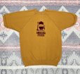 画像2: 60’s ARTEX 両面フロッキーDevil プリント 半袖 Sweat Shirt
