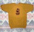 画像1: 60’s ARTEX 両面フロッキーDevil プリント 半袖 Sweat Shirt (1)