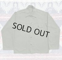 50’s 1st ARMY OG107 (13スターメタルボタン)Sateen Utility Shirt