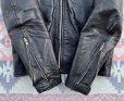 画像13: 70’s Excelled Cafe Racer Motorcycle Leather Jacket (36) 