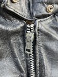 画像9: 70’s Excelled Cafe Racer Motorcycle Leather Jacket (36) 
