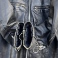 画像12: 70’s Excelled Cafe Racer Motorcycle Leather Jacket (36) 
