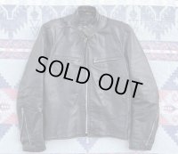 70’s Excelled Cafe Racer Motorcycle Leather Jacket (36) 