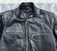 画像6: 70’s Excelled Cafe Racer Motorcycle Leather Jacket (36) 