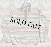 1991’Patagonia Synchilla Snap T "Aztec Pattern" Made in USA (L)
