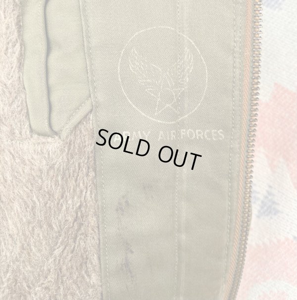 画像6: WW2 AAF B-15A Flight Jacket (40) as is