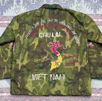 "Dead Stock" 70’-71’ Vietnam Poncho Souvenir Jacket (ベトジャン)