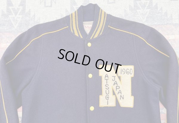 画像3: 60’s Wool Varsity Jacket US NAVAL AIR FACILITY ATSUGI 