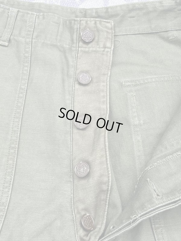 画像2: Late40’s~13スターメタルボタン ARMY M-47 Cotton Sateen Utility Trousers