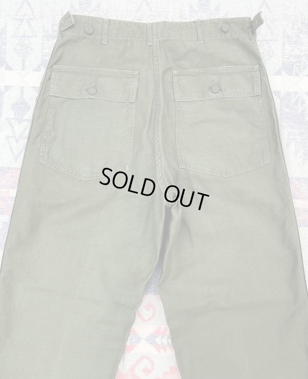 画像7: Late40’s~13スターメタルボタン ARMY M-47 Cotton Sateen Utility Trousers
