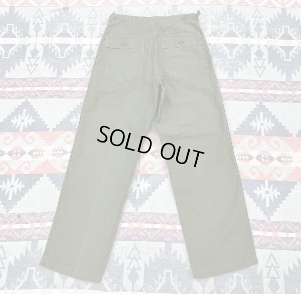 画像6: Late40’s~13スターメタルボタン ARMY M-47 Cotton Sateen Utility Trousers
