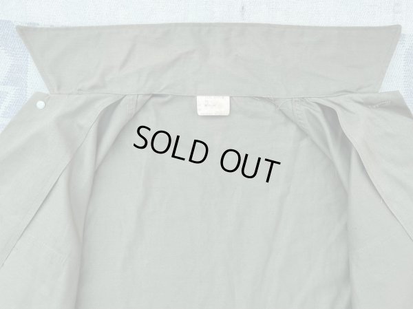 画像3: 40’s-50’ Civilian  ARMY Cotton Sateen Utility Shirt(ノンウォシュ)