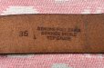 画像2: WW2 US Armed Force Garrison Leather Belt(36inch) (2)