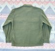 画像2: 50’s USMC P-56(P-58)Cotton Sateen Utility Shirt/Jacket (L相当サイズ) (2)