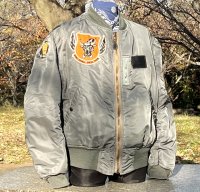 極上 50’s MA-1 (8279A) Rolen Sportswear 13th FIS  F-101 Voodoo colonel Pilot着用