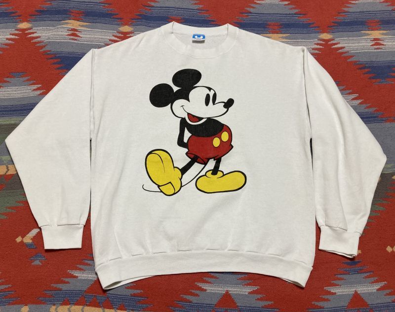 画像1: 80’s Disney "Mickey"プリントSweat Shirt