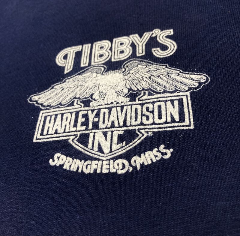 画像4: 80’s Harley-Davidson Dealer  "Tibby’s"  両面プリント T-Shirt