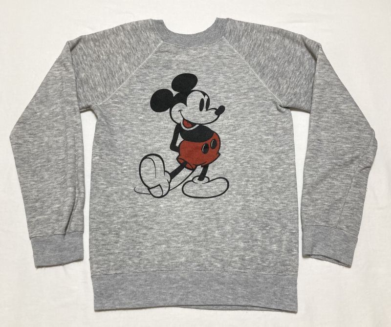 画像1: 80’s Disney "Mickey"Sweat Shirt (Small)