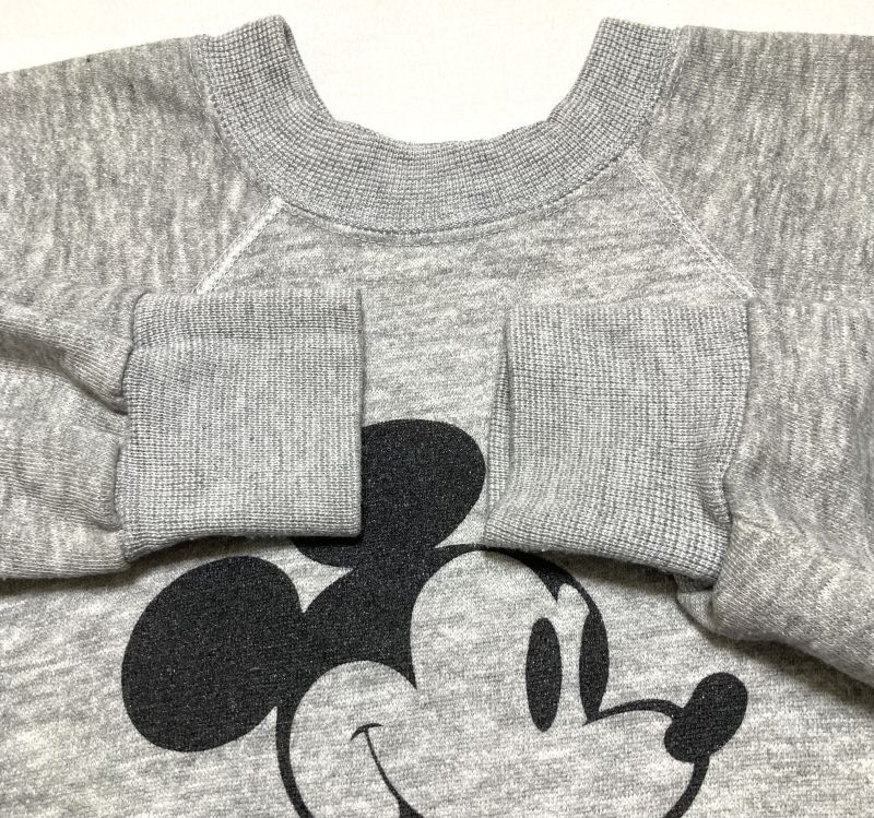 画像3: 80’s Disney "Mickey" Print Sweat Shirt (Small)