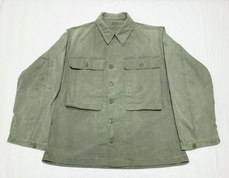 画像1: 1942’ ARMY 2nd HBT Jacket (PQD-45B)