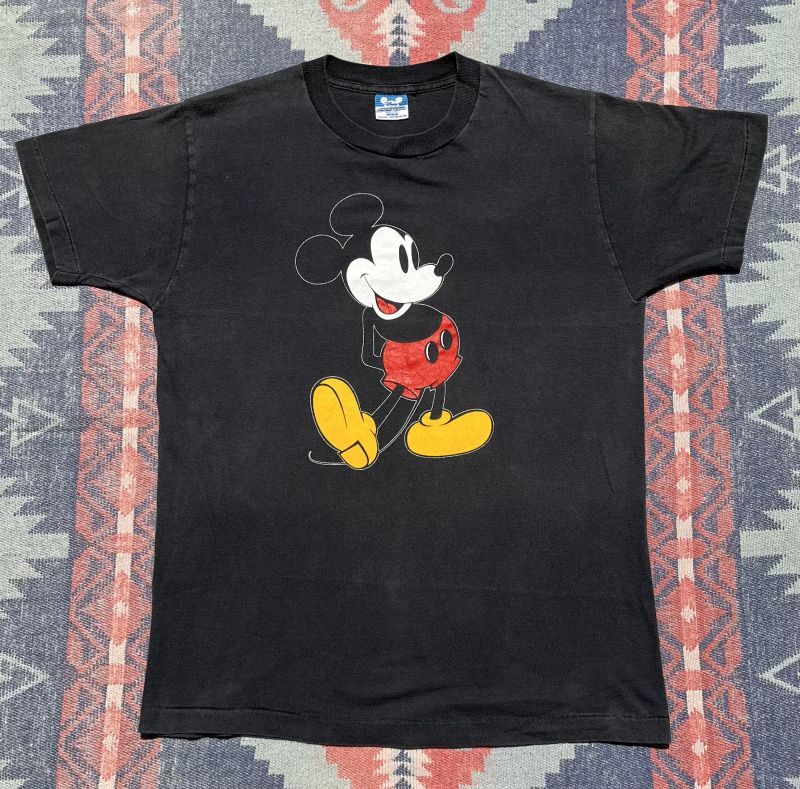 画像1: 80’s Disney "Mickey"プリントTシャツ