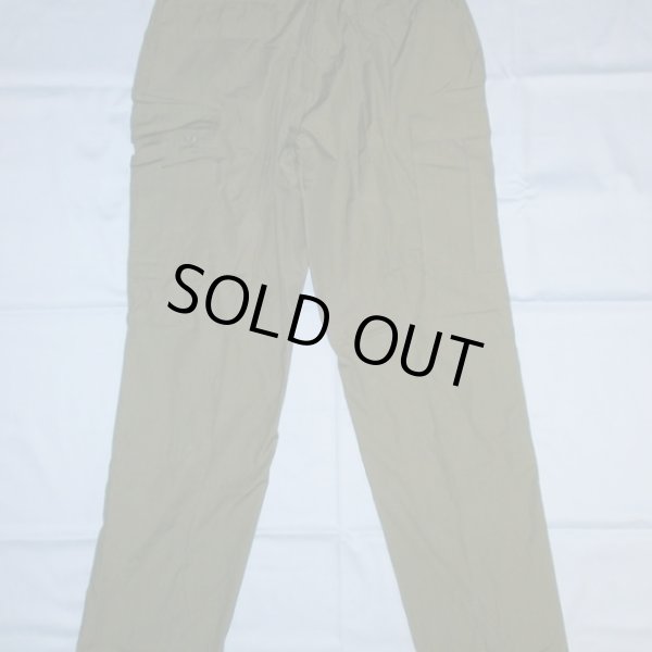 画像2: 1970' OG107 Poplin Trousers Dead Stock (2)