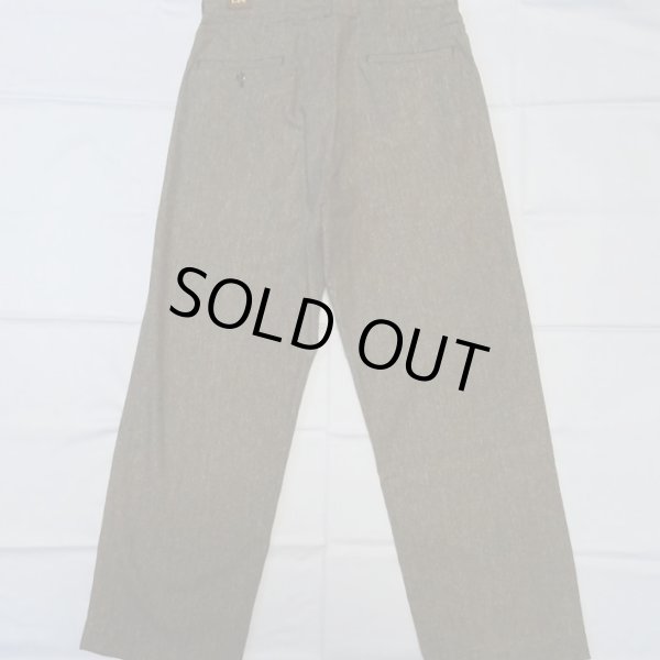 画像2: 1940's Lee Salt & Pepper Trousers (2)