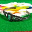 画像2: Bell Trading Post Vintage Indian Silver Bracelet (2)