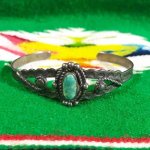 画像: Bell Trading Post Vintage Indian Silver Bracelet