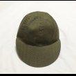 画像4: WWII AAF A-3 Mechanic HBT Cap (4)